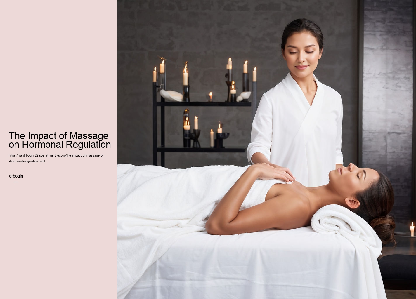 The Impact of Massage on Hormonal Regulation