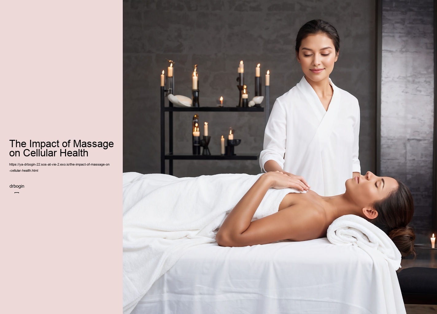 The Impact of Massage on Cellular Health